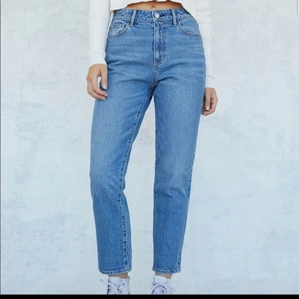 Pacsun women mom high rise jean 26 Y2K Retro Blue Casual Vacation - Picture 1 of 9